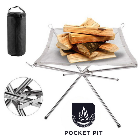 Pocket Pit, Ultralight Portable Firepit
