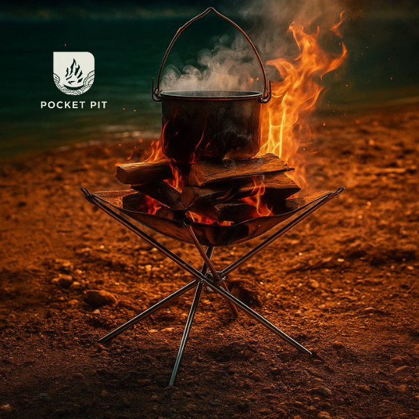 Pocket Pit, Ultralight Portable Firepit